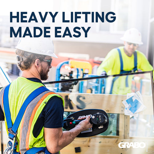GRABO Pro Lifter 20 Cordless Portable Vacuum Suction Cup 375 lb Glass