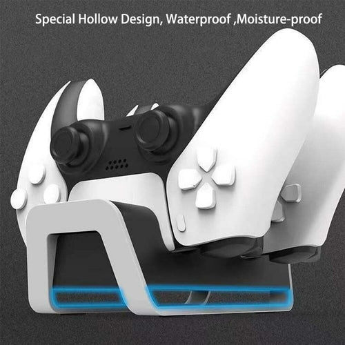 PS5 Controller Charger Double USB Dual Fast Charging Docking Station